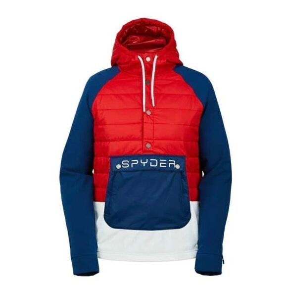 Spyder Glissade Hybrid Anorak Insulator Jacket Size Medium - Picture 1 of 7